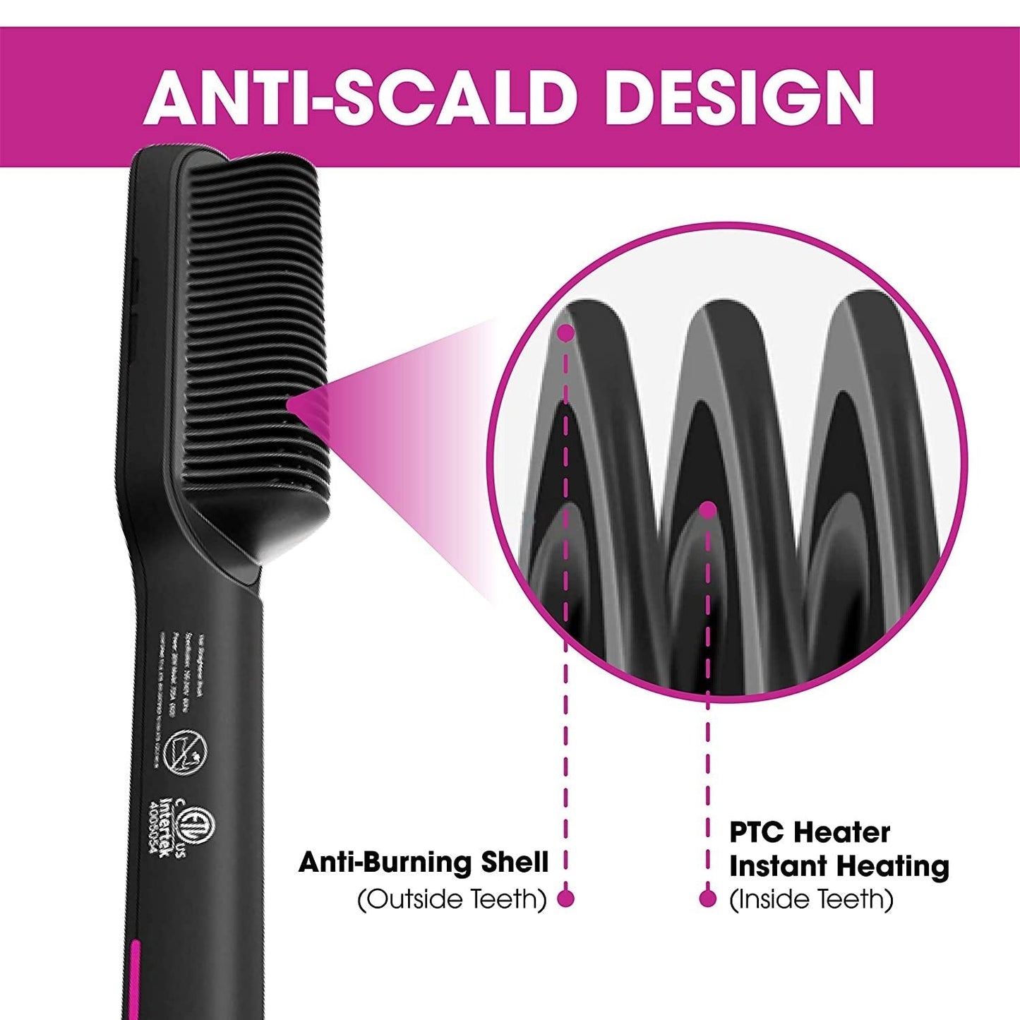 Ionic Straightening Brush: 2-in-1 Styling Innovation