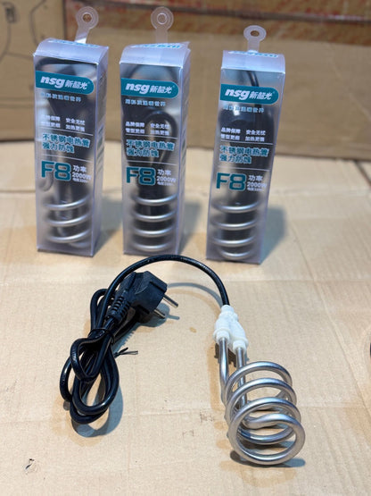 F8 SHOCK-PROOF WATER HEATING ROD